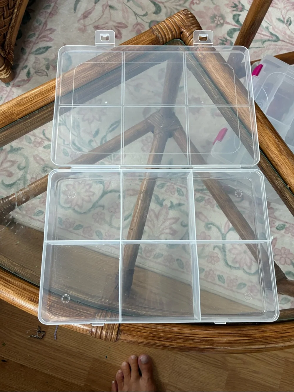 Clear Stackable Plastic Storage Drawers - Multipack set 11